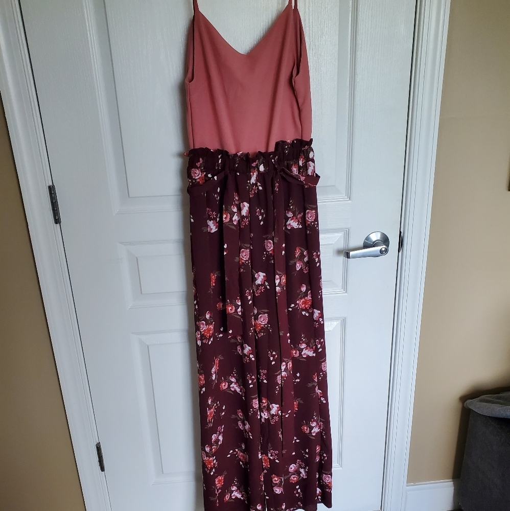 One piece romper pant outfit from Francesca's